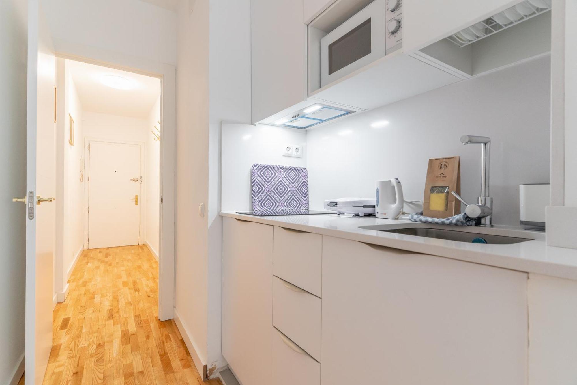 Cozy And Bright-1Bedroom 1Bathroom-Las Letras Madryt Zewnętrze zdjęcie