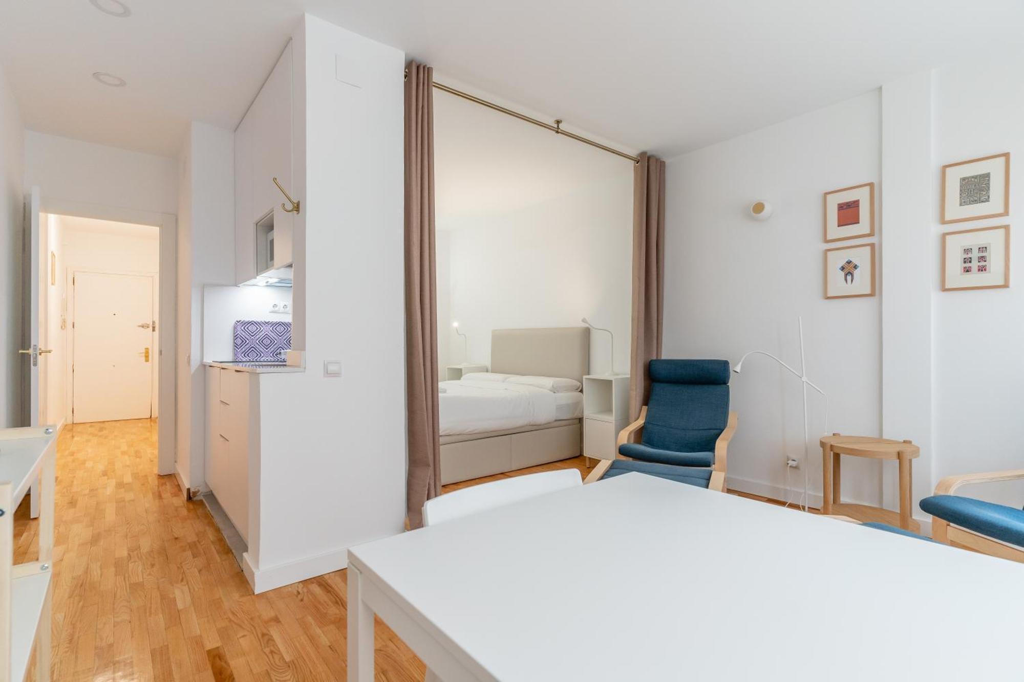 Cozy And Bright-1Bedroom 1Bathroom-Las Letras Madryt Zewnętrze zdjęcie