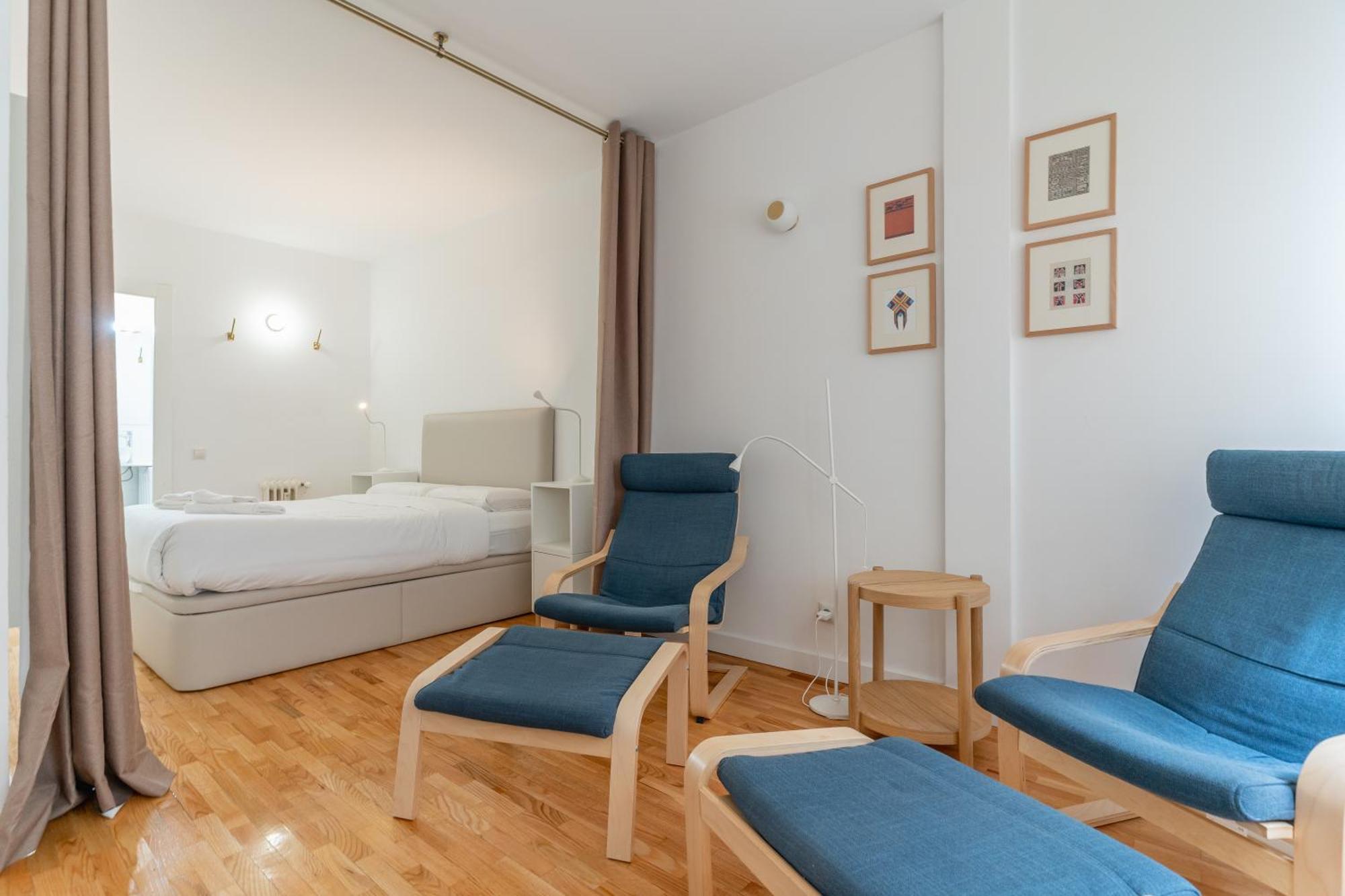 Cozy And Bright-1Bedroom 1Bathroom-Las Letras Madryt Zewnętrze zdjęcie